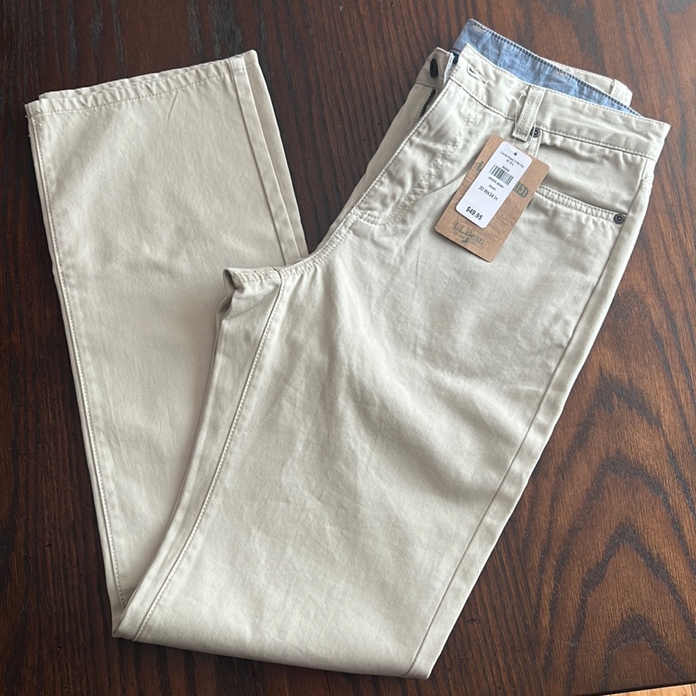 L.L. Bean Lakewashed Khaki’s